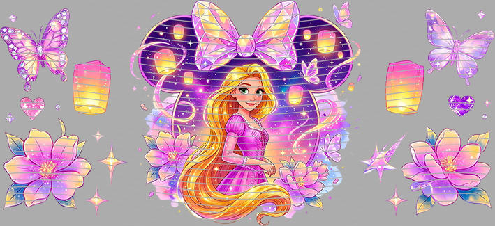 16oz Disney style-D-3134